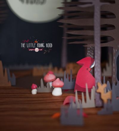 The Little Red Riding Hood by Griottes