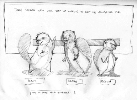 beaver drawings
